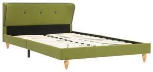 Bed Frame Green Fabric 120x190 cm 4FT Small Double