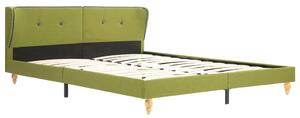 Bed Frame Green Fabric 150x200 cm 5FT King Size