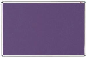 Shield Resist-a-Flame Eco-Colour Noticeboard, Purple