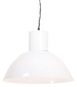 Hanging Lamp 25 W White Round 48 cm E27