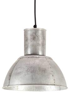 Hanging Lamp 25 W Silver Round 28.5 cm E27