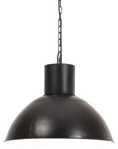 Hanging Lamp 25 W Black Round 48 cm E27