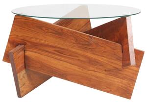 Coffee Table 60 cm Solid Acacia Wood