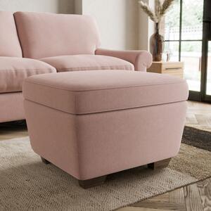 Arundel Storage Footstool Pink