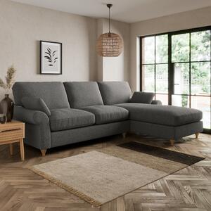 Salisbury Corner Chaise Dark Grey