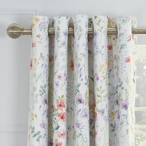 Dorma Botanical Wildflower Blackout Eyelet Curtains