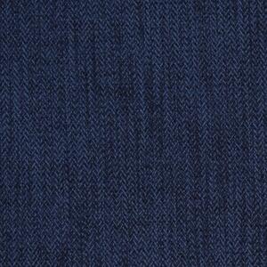 ANTE DECOR Herringbone Fabric Navy