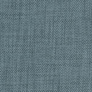 ANTE DECOR Herringbone Fabric Cornflower