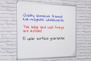 Non-Magnetic Writing Board, White