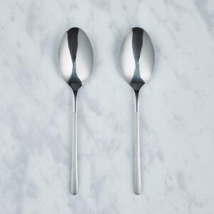 Alderley Pair of Serving Spoons Silver