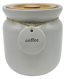 Grey Hang Tag Coffee Canister Grey