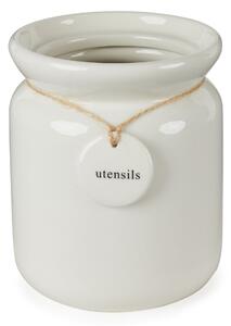 Hang Tag Utensil Jar Cream (Natural)