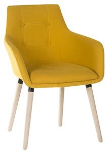 Pack Of 2 Puglia Breakout Chairs (Yellow)