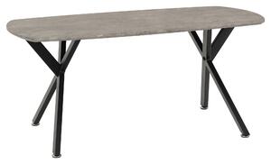Athens Oval Coffee Table Grey
