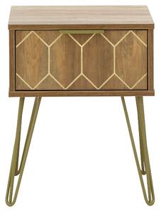 Orleans Side Table Brown