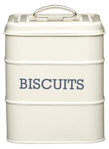 Cream Biscuit Storage Tin