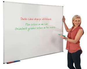 Write-On Dual Faced Whiteboards, White