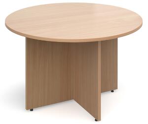 Arrowhead Circular Boardroom Table, Beech