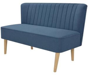 244072 Sofa Fabric 117x55,5x77 cm Blue