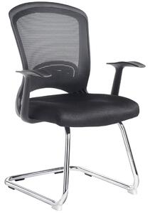 Solaris Mesh Back Visitor Chair, Black