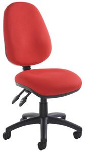 Vantage 2 Lever Operator Chair No Arms, Red
