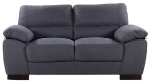 Becker Fabric 2 Seater Sofa, Ash