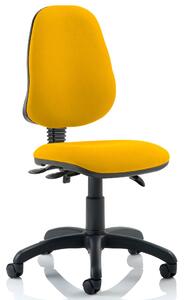 Lunar 3 Lever Operator Chair (No Arms), Senna Yellow