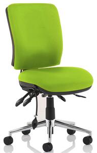 Praktikos Medium Back Posture Operator Chair, Myrrh Green
