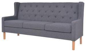 245454 3-Seater Sofa Fabric Grey