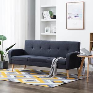 246990 3-Seater Sofa Fabric Dark Grey