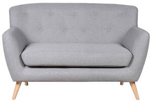 Kirundo 2 Seater Fabric Sofa, Light Grey