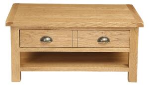 Sherbourne Oak Coffee Table Natural Brown