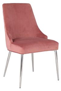 Peyton Dining Chair, Velvet Pink