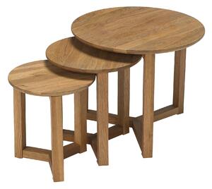 Stow Nest of Tables Brown