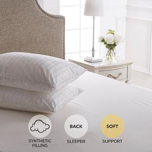 Dorma Pack of 2 Supreme Fill Front Sleeper Pillows