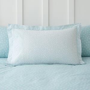 Florrie Ditsy Mineral Oxford Pillowcase Green/White