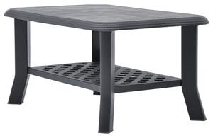 Coffee Table Anthracite 90x60x46 cm Plastic