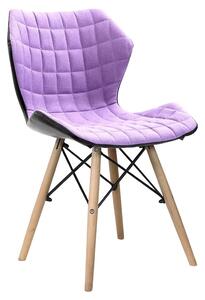 Kyle Lightweight Fabric Chair, Purple