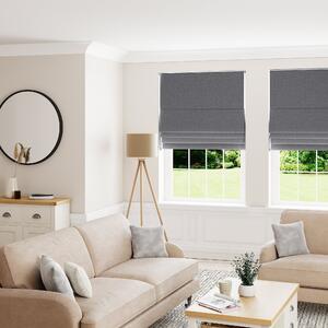 Metropolitan Grey Cut to Size Roman Blind Grey