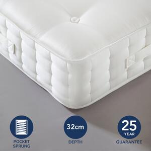 Dorma Centenary 5000 Pocket Sprung Mattress Off-White