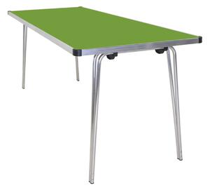 Gopak Contour Folding Table, 92wx61d (cm), Pea Green
