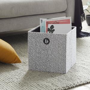 Dottie Foldable Box Black/white
