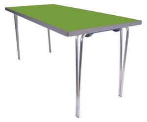Gopak Premier Folding Table, 152wx76d (cm), Pea Green