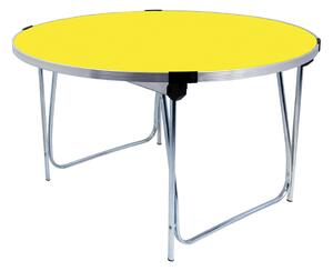 Gopak Round Folding Table, Yellow