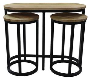 HSM Collection 3 Piece Side Table Set