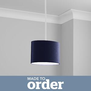 Made To Order Oval Shade Navy