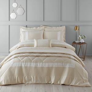 Bardot Cream Duvet Cover and Pillowcase Set Cream