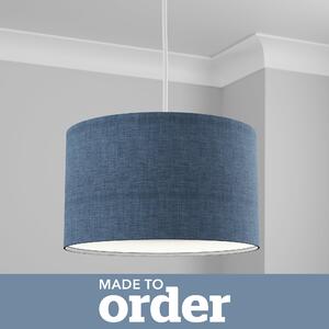 Made To Order Cylinder Shade Blue