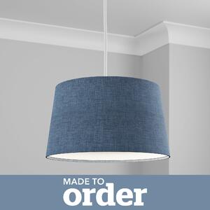Made To Order French Drum Shade Blue