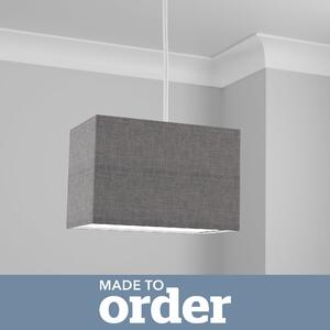 Made To Order Rectangle Shade Grey